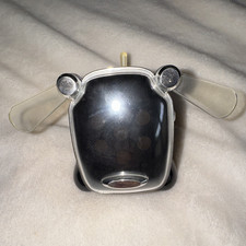 Electronic Interactive Dog Toy - Black, Light-Up Propeller-Style Ears