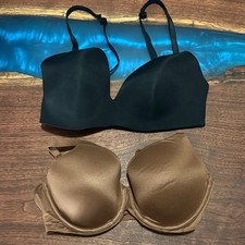 Auden Black and Brown Bra Duo