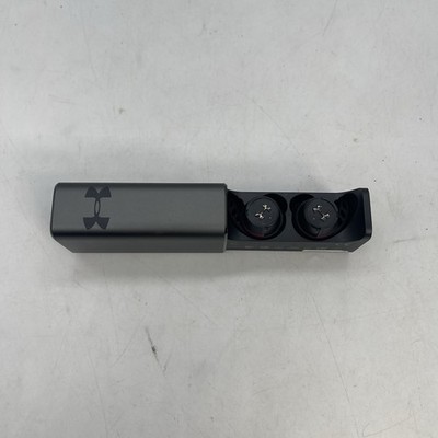 UA | JBL True Wireless FLASH X Earbuds Black Under Armour Tested & Working