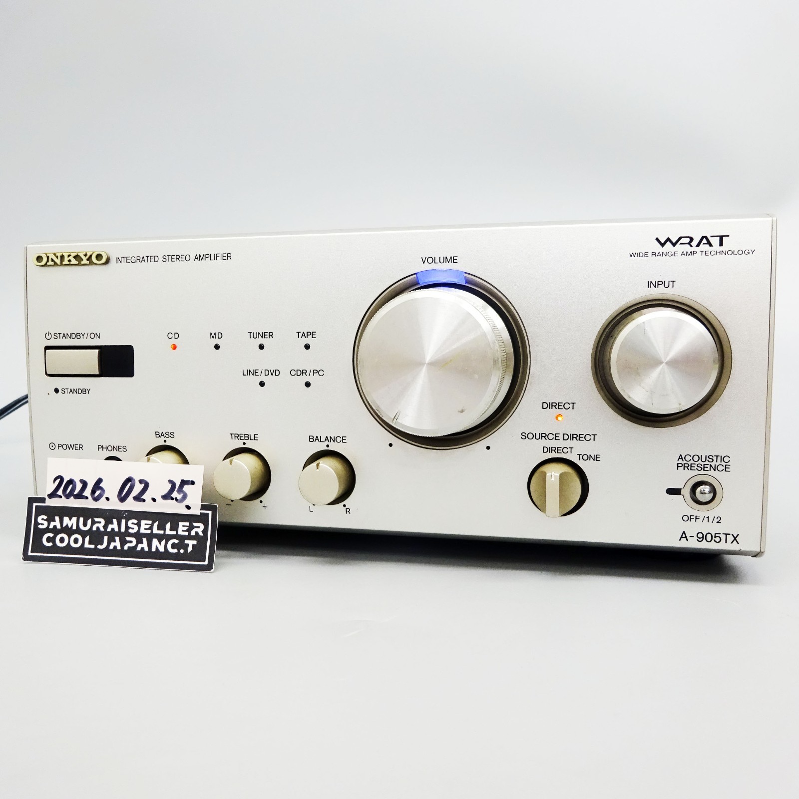 Onkyo A-800 vintage audio equipment - eBay listing photo 3