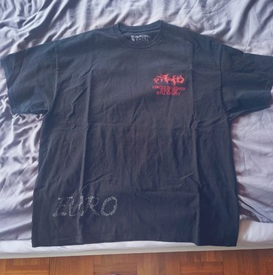 TRAVIS SCOTT UTOPIA  Circus Maximus  Tour VIP 2024 T-Shirt Schwarz   Größe XL
