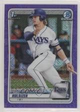 2020 Bowman Chrome Prospects Mega Box Purple Mojo Refractor Niko Hulsizer 10vy