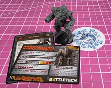 BattleTech Kingfisher Mech  -- Clan Heavy Battle Star + Cards