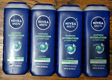 Nivea Men Maximum Hydration Body Wash for Dry Skin, 16.9 Fl Oz Pack of 3
