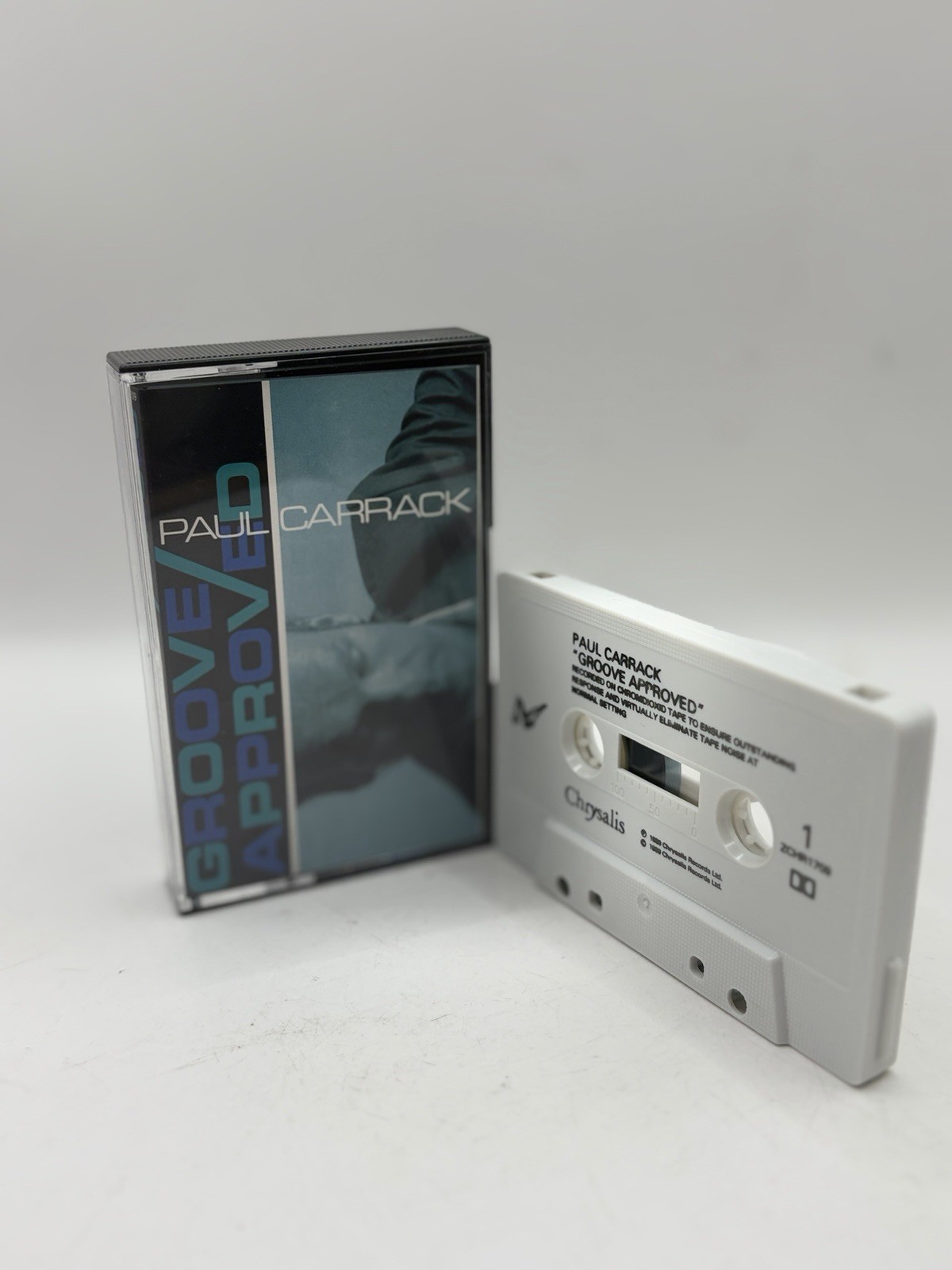 Paul Carrack Groove Approved Cassette Tape Album UK Chrysalis 1989 ZCHR1709