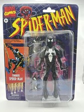 Marvel Legends Retro SYMBIOTE SPIDER-MAN BLACK SUIT  6    Figure 2022 NIB