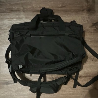 Code of Bell Black Orange Backpack for 15'' Laptop Padded Compartments Adjustable