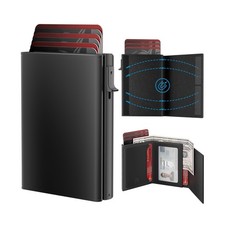 Mens Wallet Card Holder - Smart Wallet for Men, Pop Up Card Cas... USA FAST SHIP