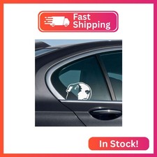 WIRESTER 6 inch Clear Vinyl Decal Sticker Decoration for Car Window (Or Any Flat