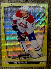 2024-25 O-Pee-Chee Platinum - Michael Matheson #173 Neon Yellow Surge