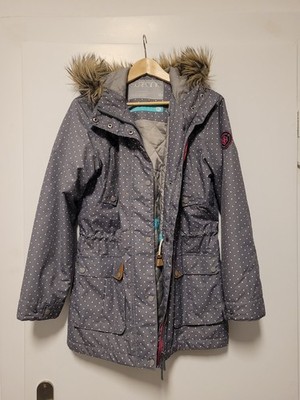 Surfanic Ski-/Snowboardjacke Gr. XL grau gepunktet