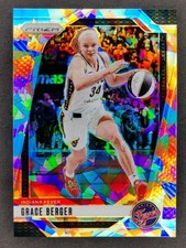 2024 Panini WNBA Prizm GRACE BERGER Silver Ice Prizm #89 Indiana Fever