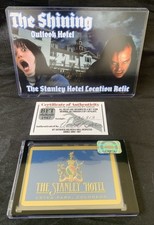 The Shining Authentic “Stanley Hotel” Location Artifact Outlook Hotel Paranormal
