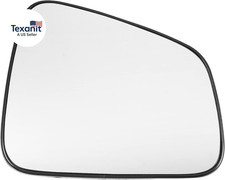 Car Rearview Passenger Side Heated Mirror Glass Replacement W/Backing Plate Fit