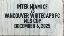 AMERICAN LEAGUE MLS SOCCER 2025 FINAL MATCHING DETAIL IRON ON PATCHES