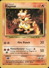 magmar 1995 pokemon card Magmar #36 Prices | Pokemon Base Set