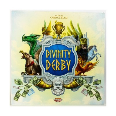 Ares Brettspiel Divinity Derby (Deluxe Edition) Box VG+/EX