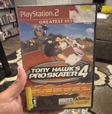Activision Tony Hawk's Pro Skater 4 Greatest Hits Sony PlayStation 2 PS2 T