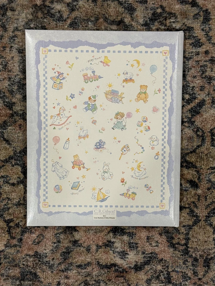 LIBRO DE DISCOS GIBSON NUESTRO BEBÉ NIÑO NUEVO SIN USAR VINTAGE Foto 2 de 4