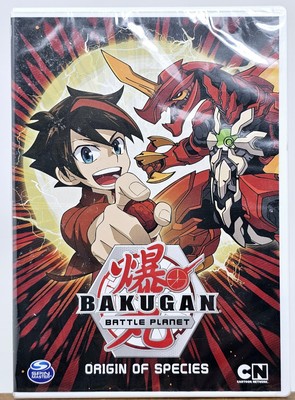 Bakugan Battle Planet Origin of Species DVD Sealed Spin Master