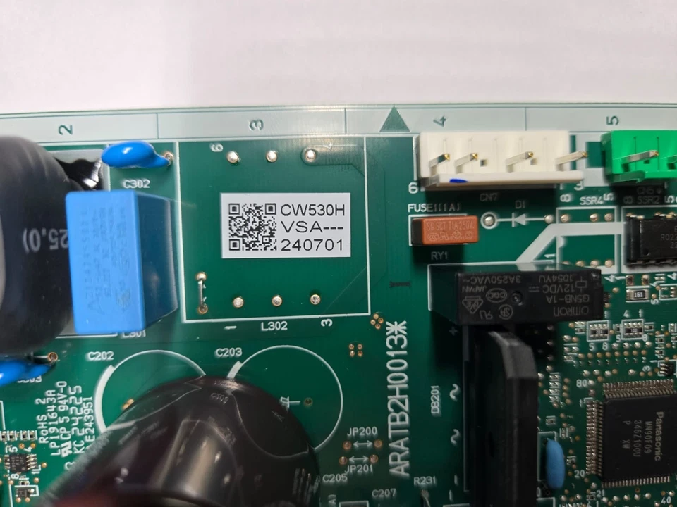 Panasonic ARBPC1A09262 PAS-Control PCB Inverter Board NR-CW530HVKA/HVSA - Image 4 of 4