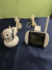 Motorola Mbp33bu Remote Wireless Video Baby Monitor with Power Cables Tested