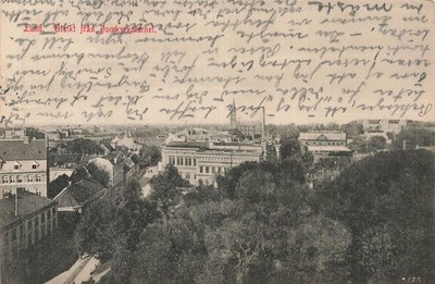 1907 Lund Schweden Domkirche Kathedrale Stadtansicht Vintage Ansichtskarte