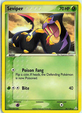 Seviper - 32/110 Ex Holon Phantoms Rare Non-Holo Pokemon Card on eBay