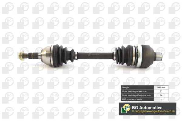 BGA Antriebswelle DS9516R M22X1,5 FüR Opel Astra Caravan A04 GTC L70 Zafira A05-image