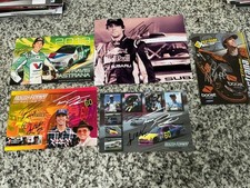 5 Travis Pastrana autographed Nascar postcards & photo * wow