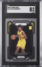 2023 PANINI PRIZM #161 TAYLOR HENDRICKS SGC 8