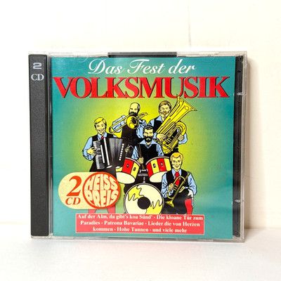 Das Fest der Volksmusik  1994 German Folk 2-Disc [VG] *BUY 2 GET 1 FREE CD*