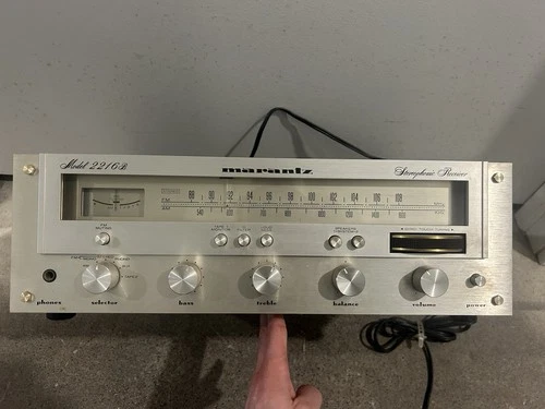 Vtg 1970s Marantz 2216B Stereo Receiver Radio Stereophonic Original