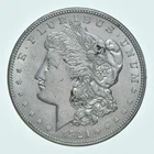 1921 Morgan Silver Dollar - Last Year Issue 90% $1 Bullion *590