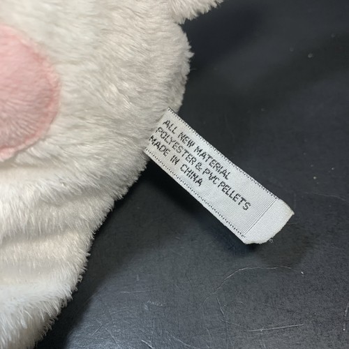 Unipak Cow Baby Rattle Terry Cloth Pastel Colors Spots Sewn Eye Pellet Feet HTF - Picture 7 of 10