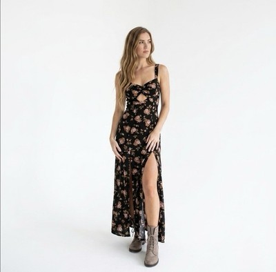 alyce paris black prom dress 61866 - Long Mesh Print Ballgown line skirt creates a Elegant Black Two Piece COLOR:SAGE MULTI occassionwear