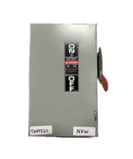 GE TGN3322 Non-Fusible Heavy Duty Safety Switch 60A 3-Pole 240VAC - NEW