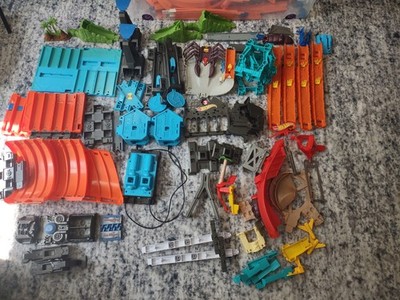 Hot Wheels Track Lot Power Booster, Curves, Turns, Joiner & More