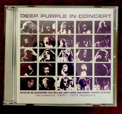 Deep Purple -Deep Purple in Concert: Two Complete 1970-1972 2 CDs NICE!!