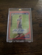 2018 Donruss Optic Red Prizm #121 Mark Andrews Ravens RC Rookie Auto  /50