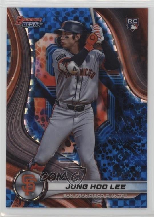 2024 Bowman's Best Blue X-Fractor /150 Jung-Hoo Lee Jung Hoo #57 Rookie RC 08ho