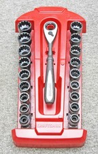 Craftsman 31088 19 Piece Sae Metric Universal Max Axess Pass Thru Socket Set Craftsman 31088 19 Piece Sae Metric Universal Max Axess Pass Thru Socket Set