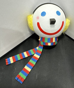 Jack In The Box Antenna Ball Topper Earmuffs 2009 restaurant Advertising Earmuff
