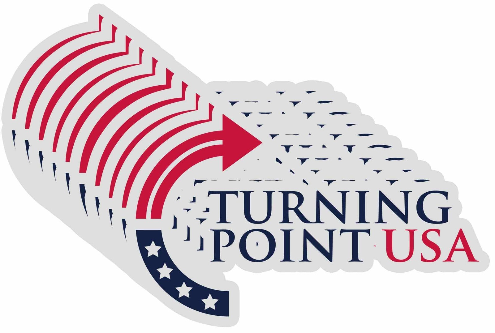 10 Pack Turning Point USA Charlie Kirk Stickers Laptop Bumper Decal Window