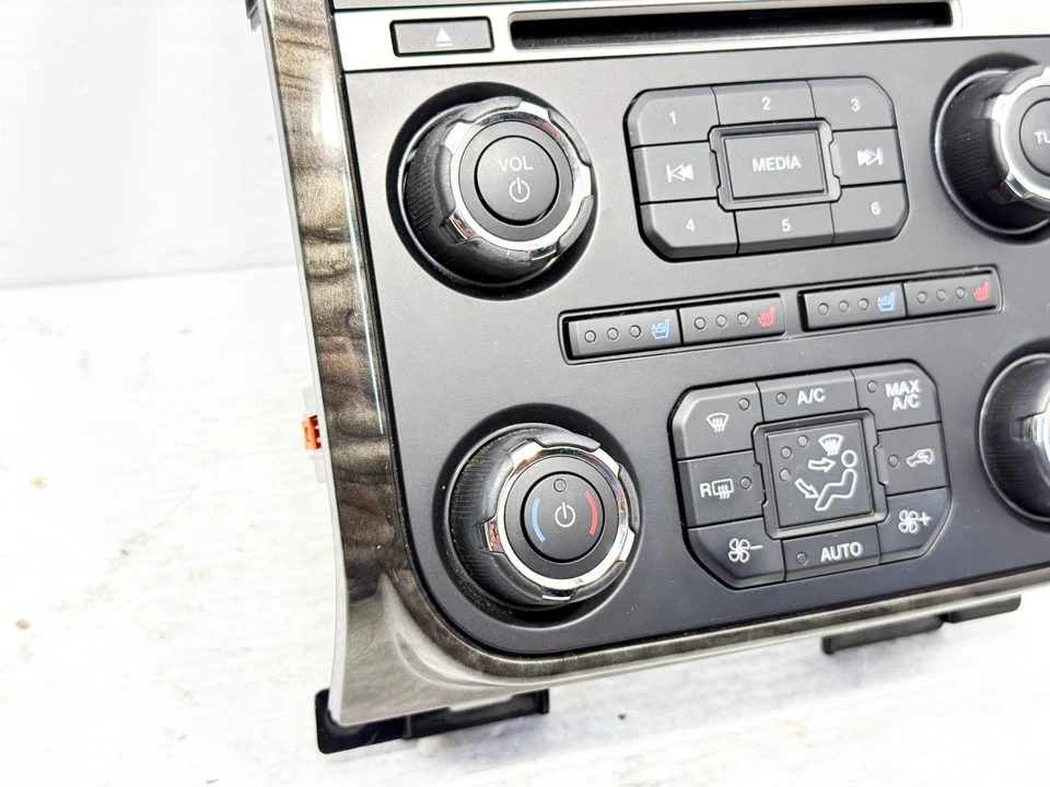 Ford Expedition 2015-2017 8" radio clima aire acondicionado panel de control FL1T-18A802-EH OEM Foto 4 de 4