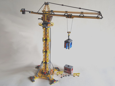 LEGO 7905 Tower Crane 7905-1 Building Crane 2006 Construction 100% complete