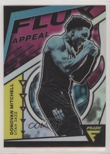 2020-21 Panini Flux Flux Appeal Silver Prizm Donovan Mitchell #25 00jj
