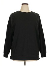 Colsie Women Black Sweatshirt XL