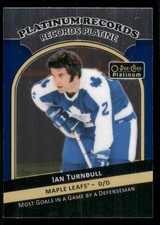 2017-18 O-Pee-Chee Platinum Platinum Records #PR8 Ian Turnbull
