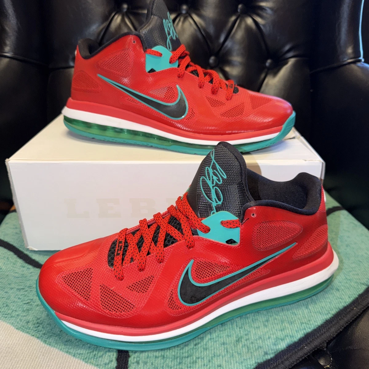 Nike LeBron 9 Low Red for Sale | Authenticity Guaranteed | eBay